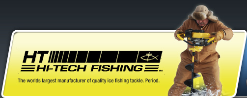 HT Enterprises: HI-TECH FISHING &mdash; The world's largest manufacturer of quality ice fishing tackle. Period.